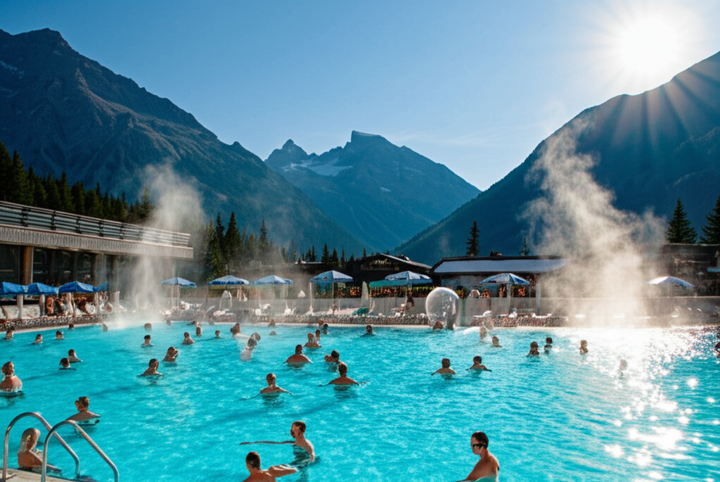 Detailansicht von Leukerbad