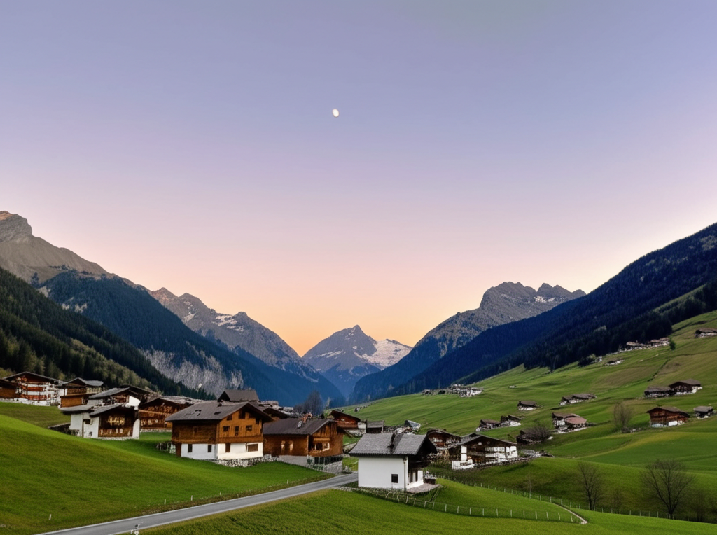 Detailansicht von Obergoms